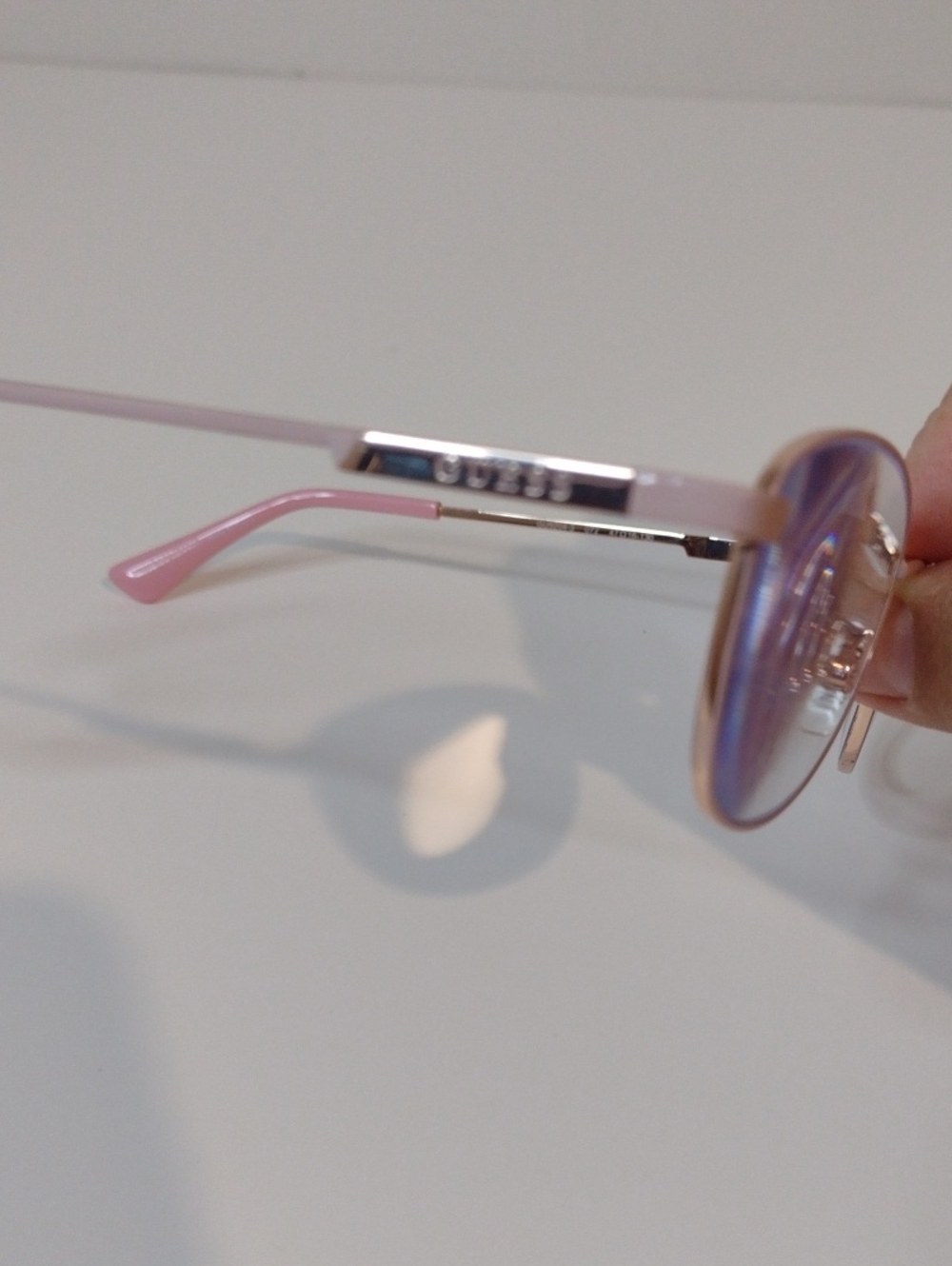 Guess Kids Pink Metal Rim Eyeglasses - Picture 11 of 16